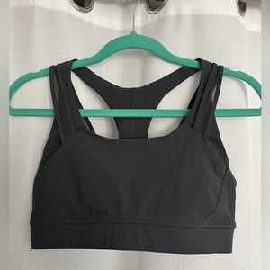 Lululemon black sports bra size 8